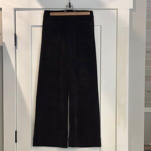 Dear John Black Wide Leg Pants Relaxed Fit